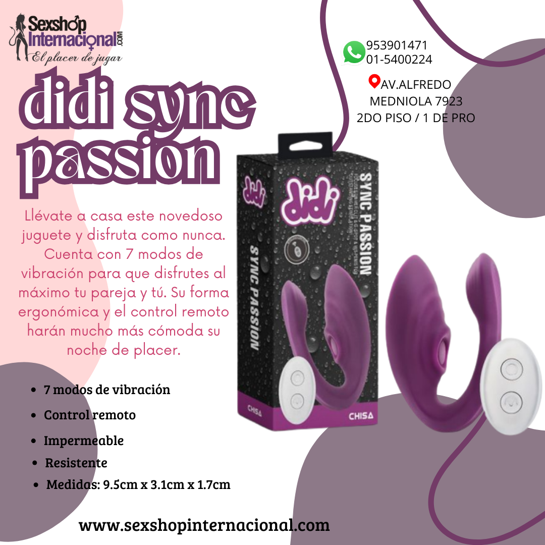 SYNC PASSION-DIDI VIBRADOR